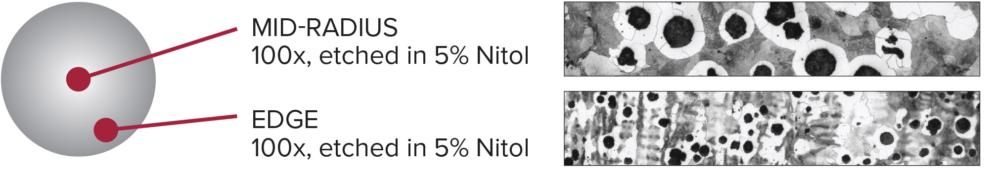 A graph detailing the microstructure of the 80-55-06